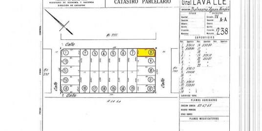 Lote Venta Aguas Verdes, Fragata Piedrabuena Esquina San Luis. Tomo Auto