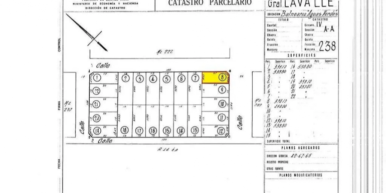 lote aguas verdes